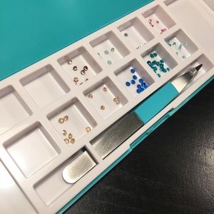 TONS of stardust, locket case, and plates